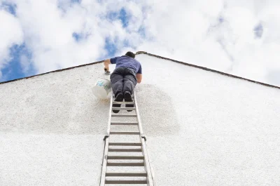 Peinture extérieure à Augerans — façades et ravalement